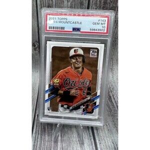 2021 Topps RYAN MOUNTCASTLE #143 Rookie Cup RC PSA 10 GEM MINT Baltimore Orioles